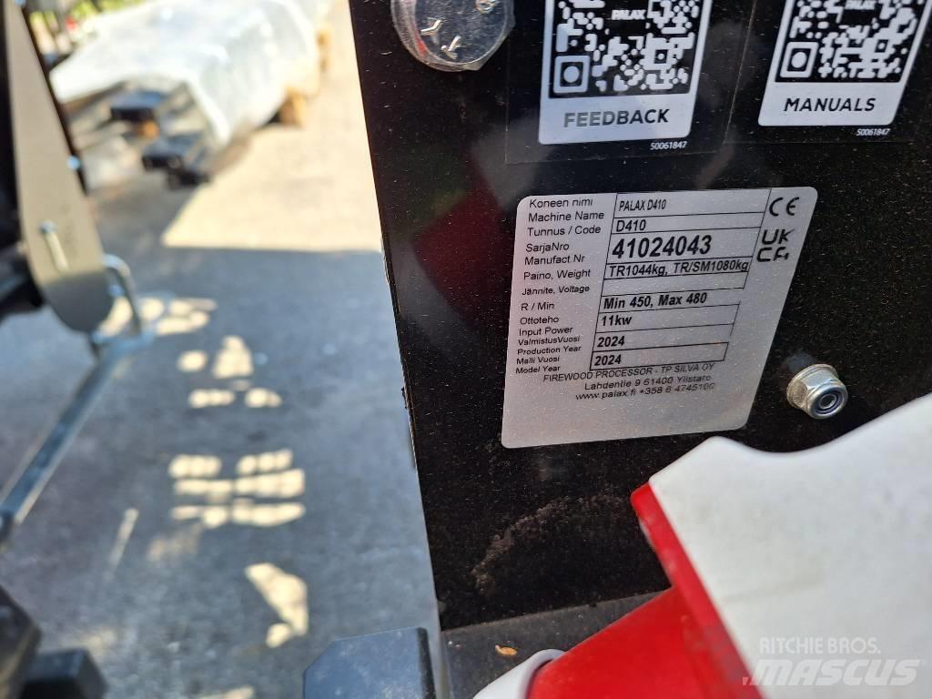 Palax D410 PRO+ Fa hántoló, vágó, aprító