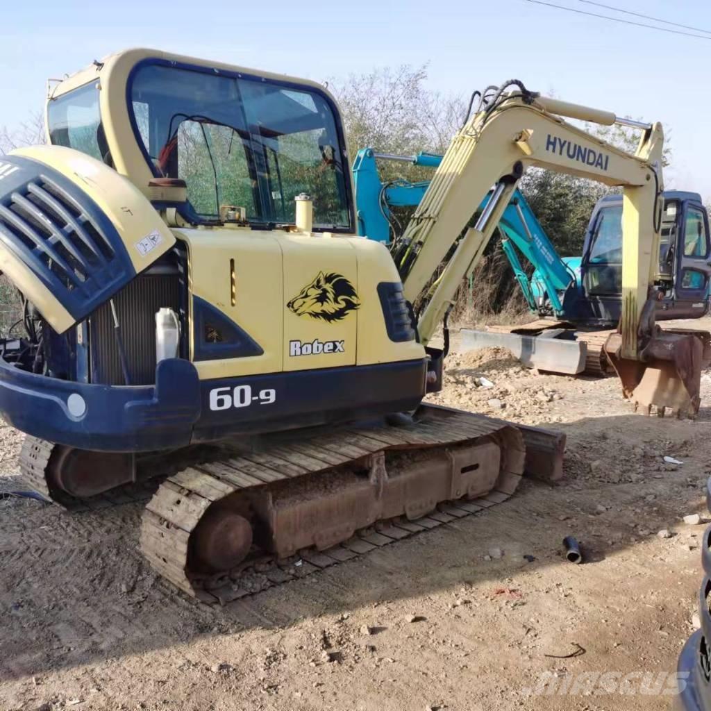 Hyundai R60-9 Mini kotrók < 7t