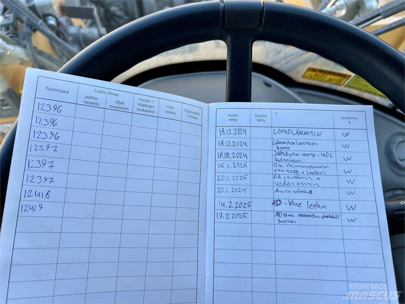 Volvo L110H VAAKALLA Gumikerekes homlokrakodók