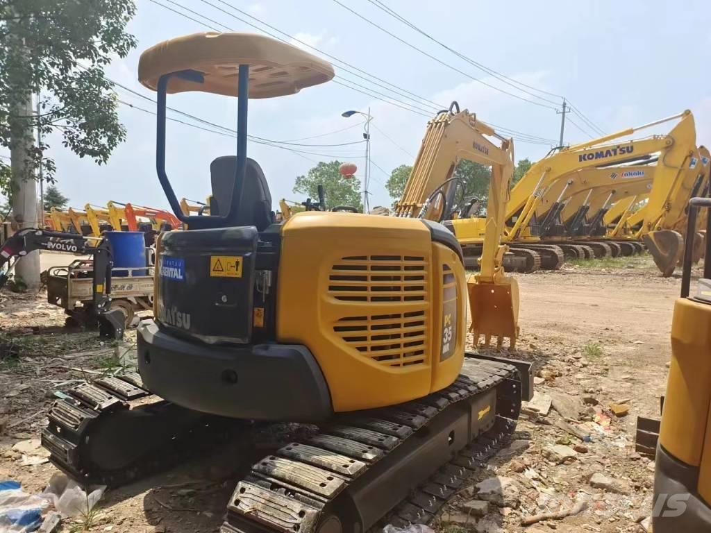 Komatsu PC35 Mini kotrók < 7t