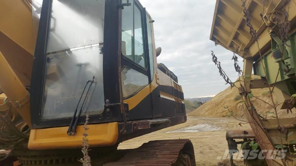 CAT 345 B L Lánctalpak, láncok és futóművek