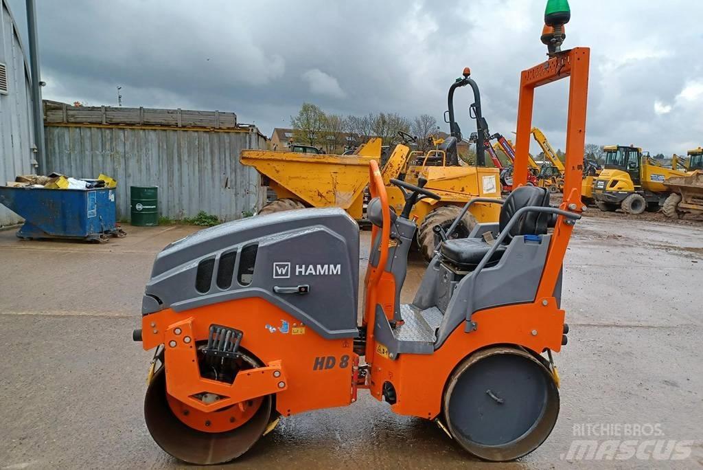 Hamm HD 8 VV Ikerdobos hengerek