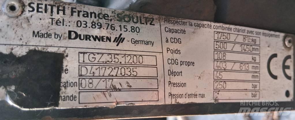 Mitsubishi FB 35 N Elektromos targoncák