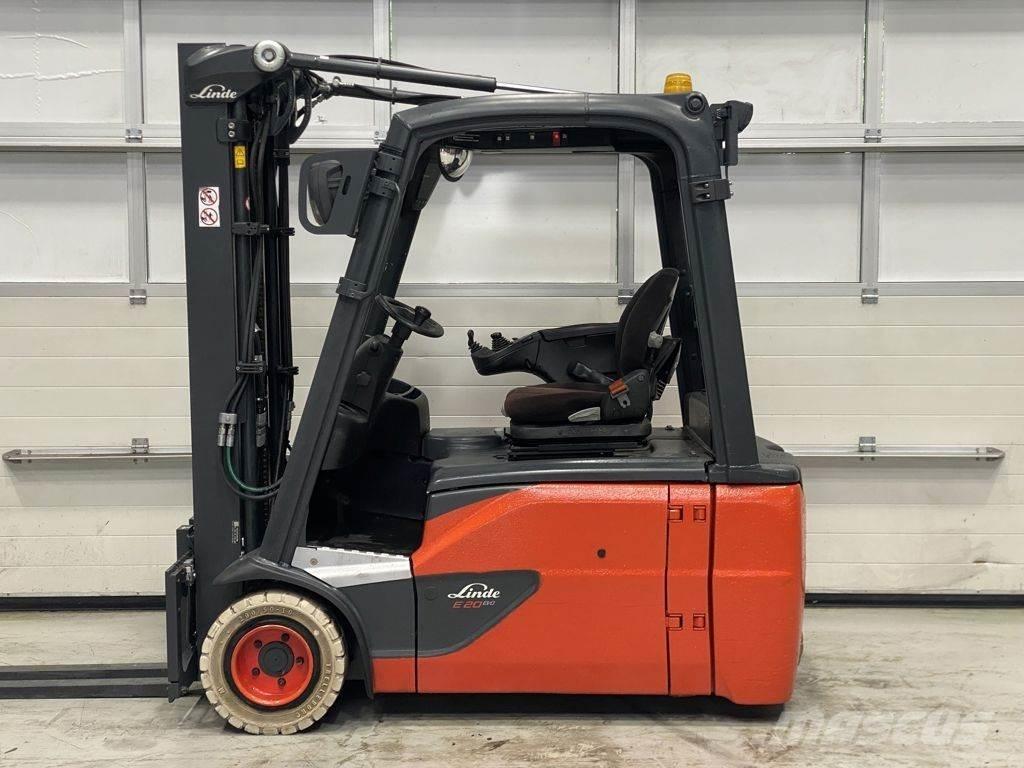 Linde E20L-02 Elektromos targoncák