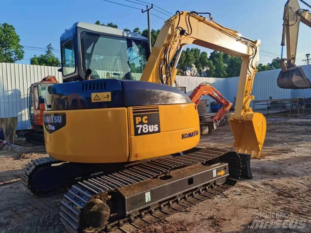 Komatsu pc78 Lánctalpas kotrók