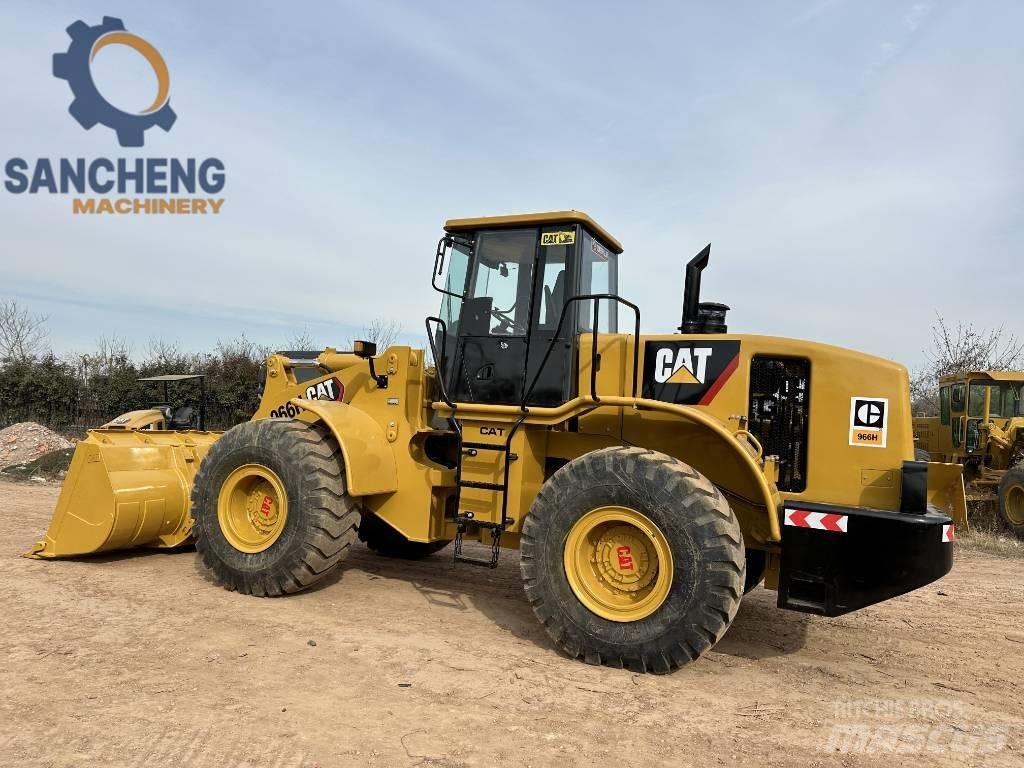 CAT 966H Gumikerekes homlokrakodók