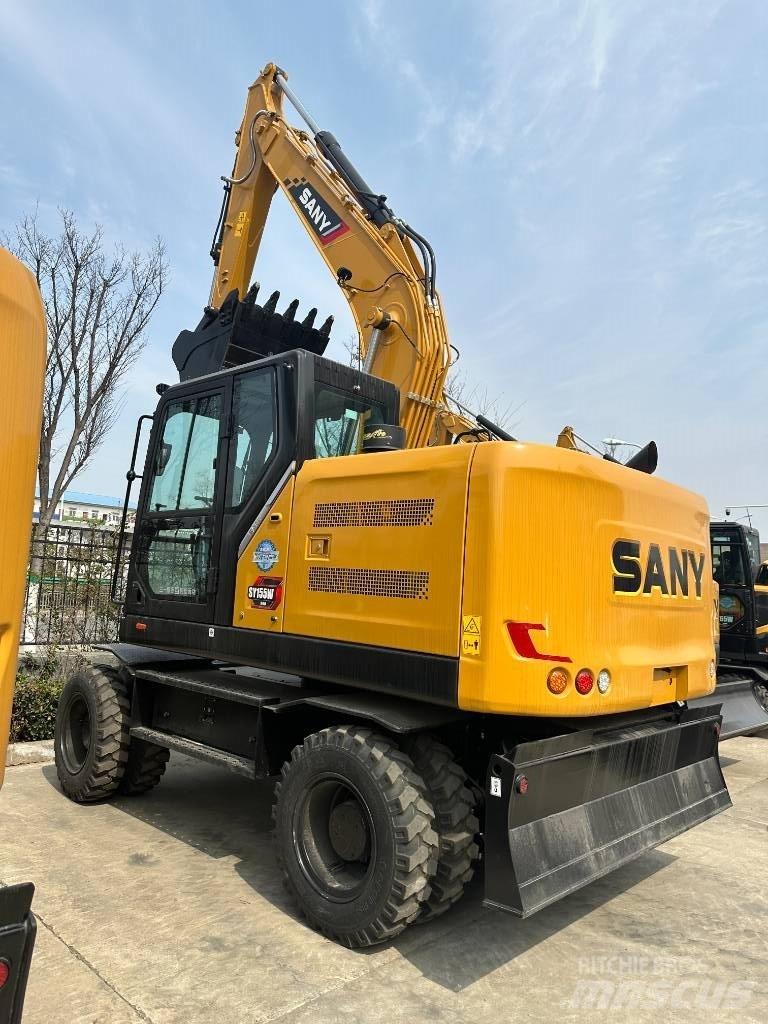 Sany SY155W Gumikerekes kotrók