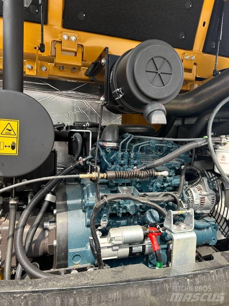Sany SY155W Gumikerekes kotrók