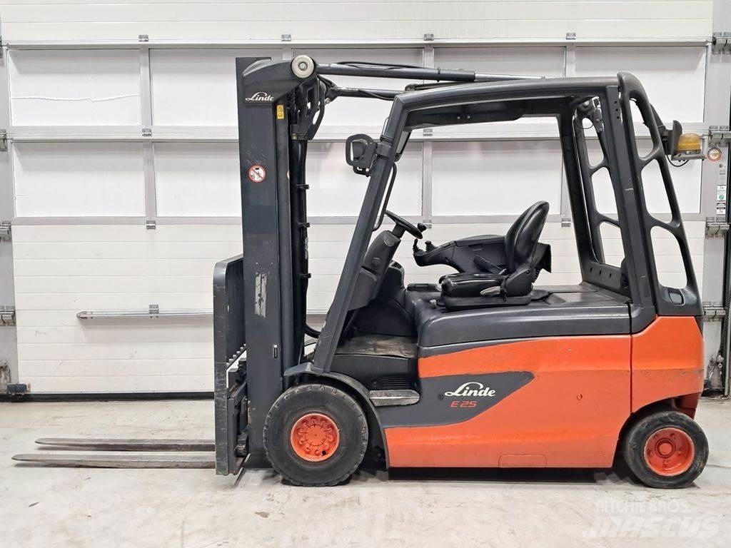 Linde E25L-01 Elektromos targoncák