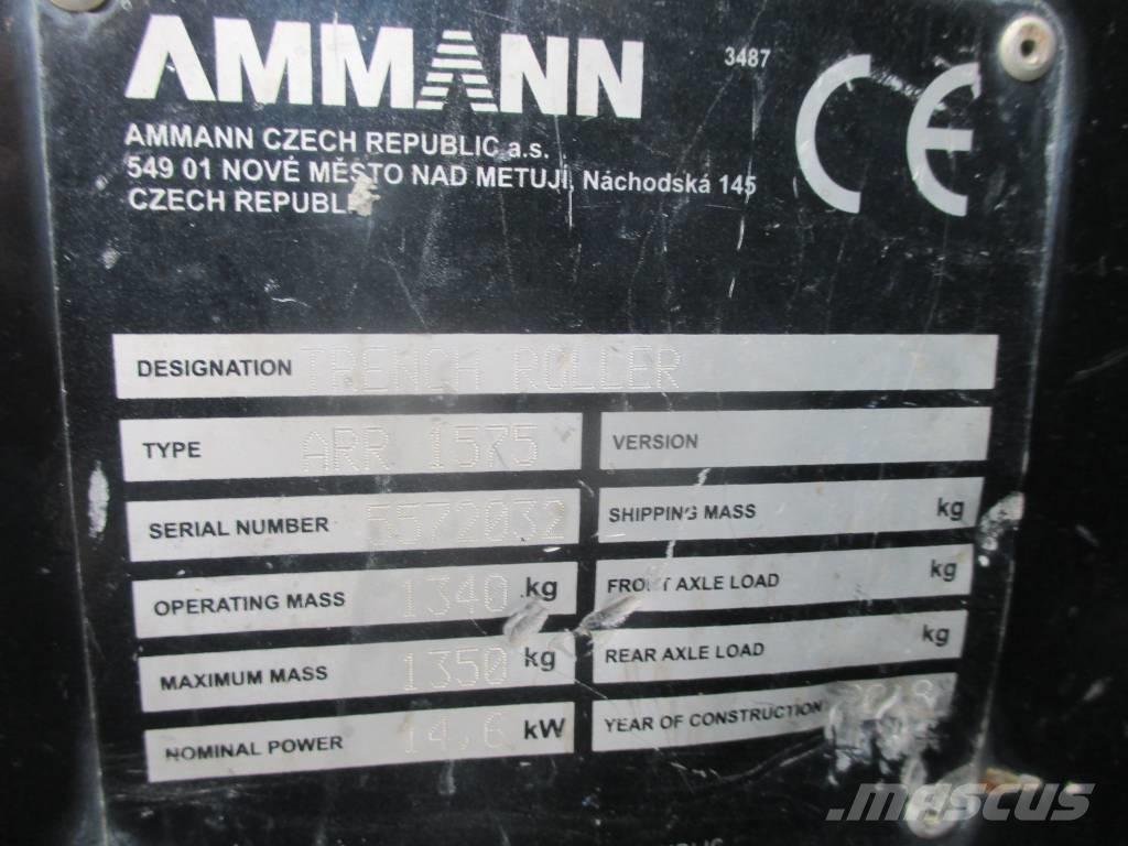 Ammann ARR 1575 Ikerdobos hengerek