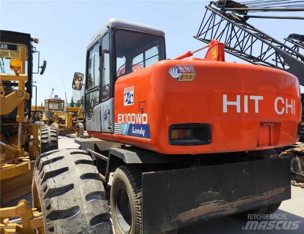 Hitachi EX 100 W D Gumikerekes kotrók