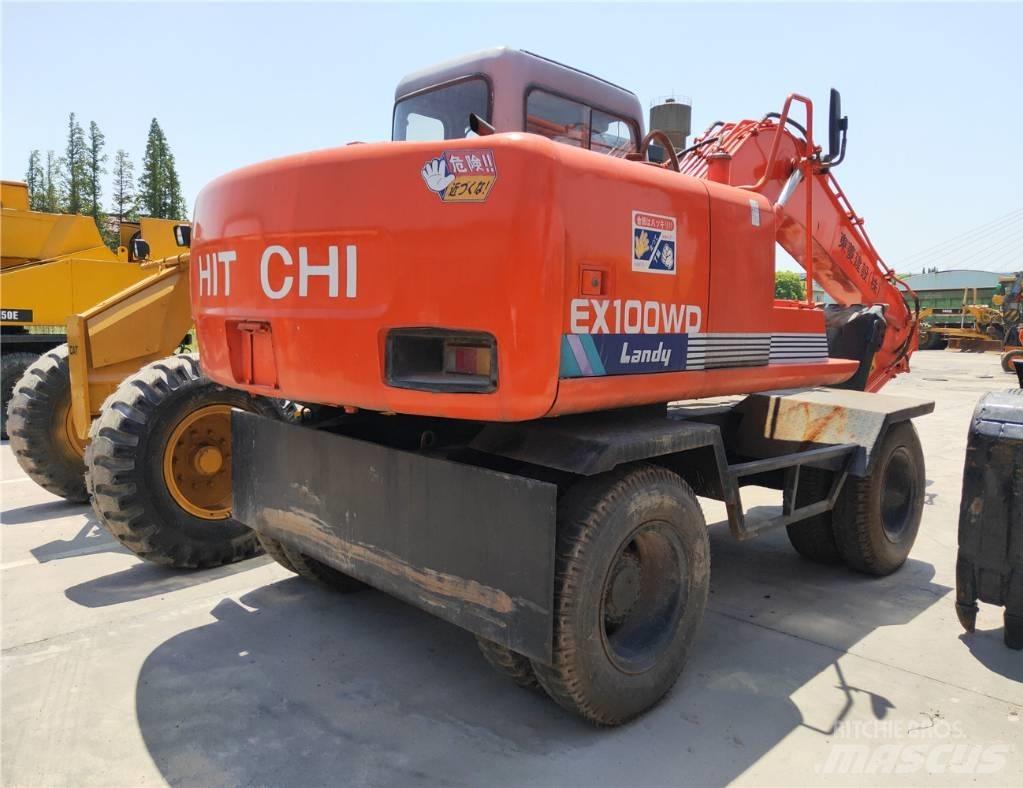 Hitachi EX 100 W D Gumikerekes kotrók