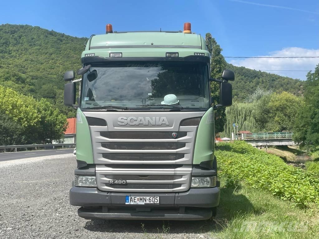 Scania R 490 Nyergesvontatók