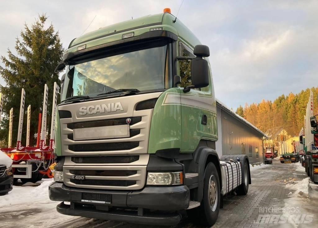 Scania R 490 Nyergesvontatók
