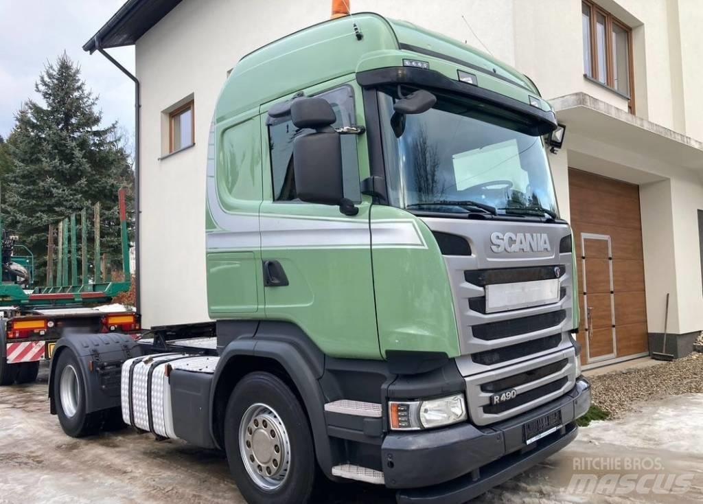 Scania R 490 Nyergesvontatók