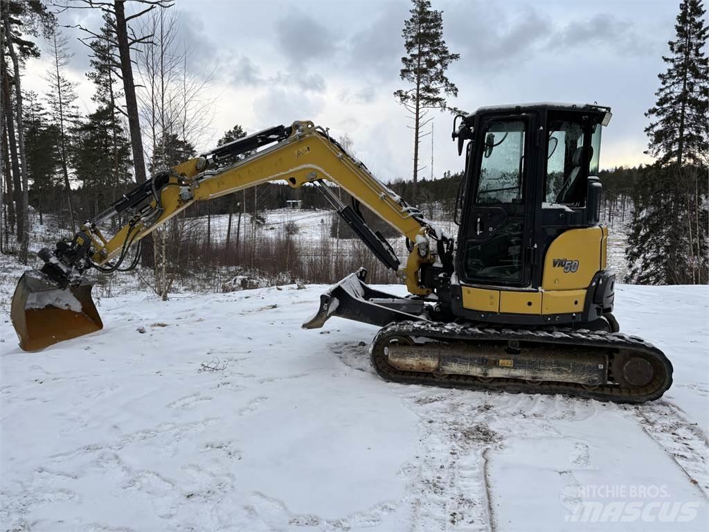 Yanmar VIO50-6A Mini kotrók < 7t