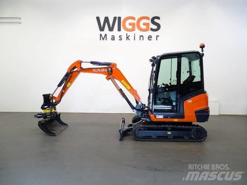 Kubota KX 027-4 Mini kotrók < 7t