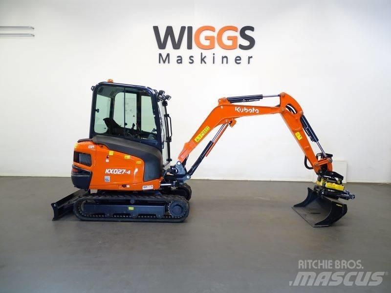 Kubota KX 027-4 Mini kotrók < 7t