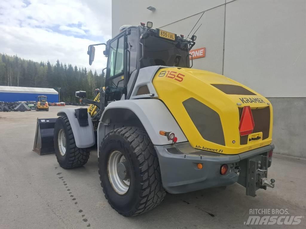 Kramer 8155 Gumikerekes homlokrakodók