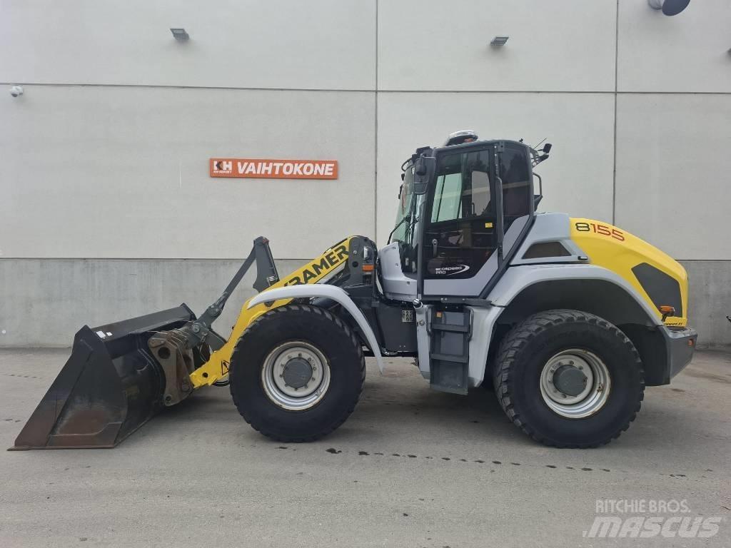 Kramer 8155 Gumikerekes homlokrakodók