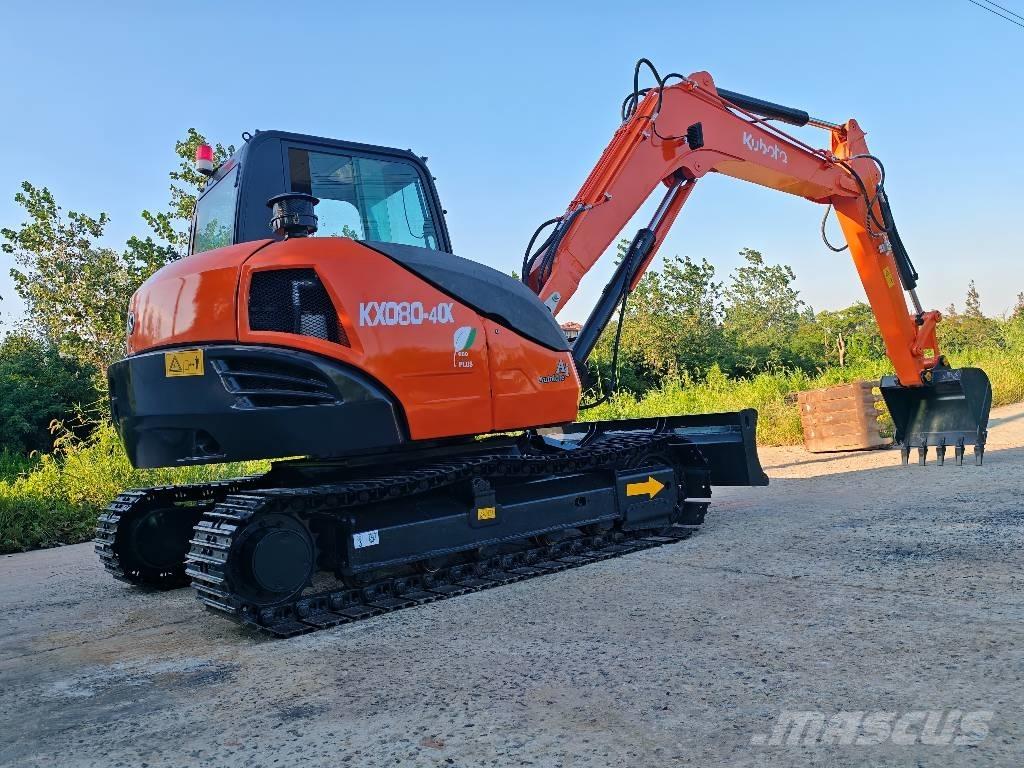 Kubota KX 080-4 CX Közepes (midi) kotrók 7 t - 12 t