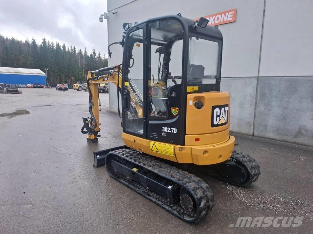 CAT 302.7 D CR Mini kotrók < 7t