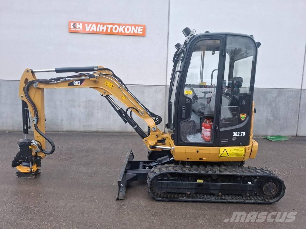 CAT 302.7 D CR Mini kotrók < 7t