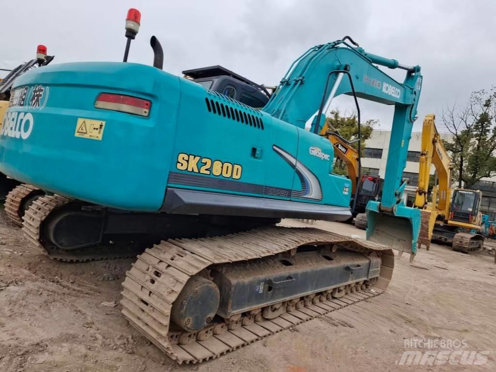 Kobelco SK260D Lánctalpas kotrók