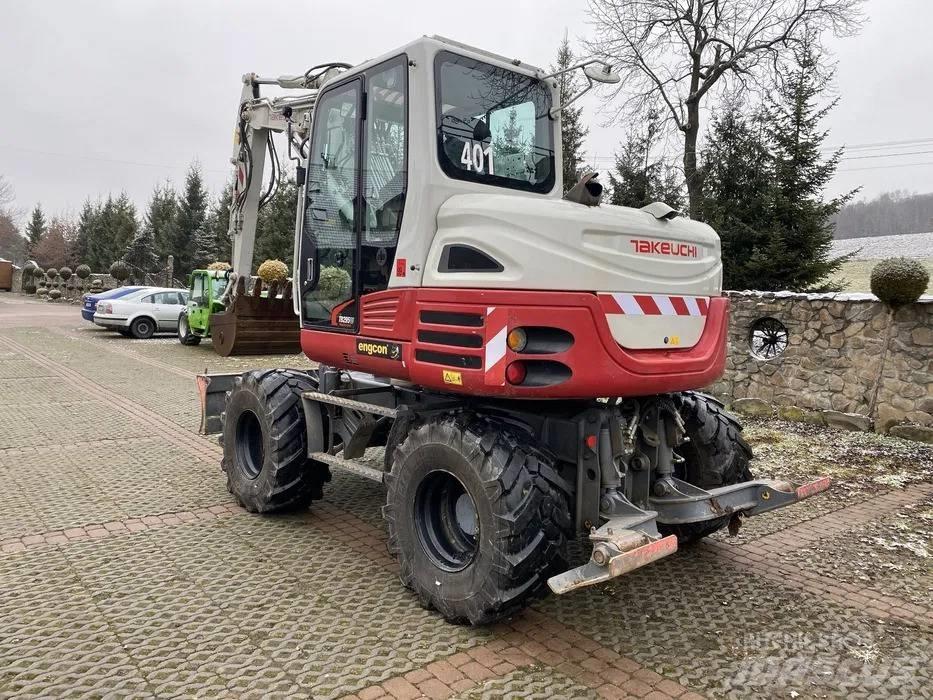 Takeuchi TB 295 Gumikerekes kotrók
