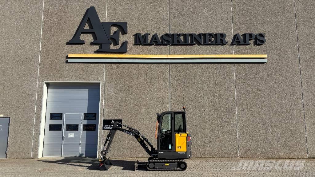 Volvo EC 18 Electric Mini kotrók < 7t