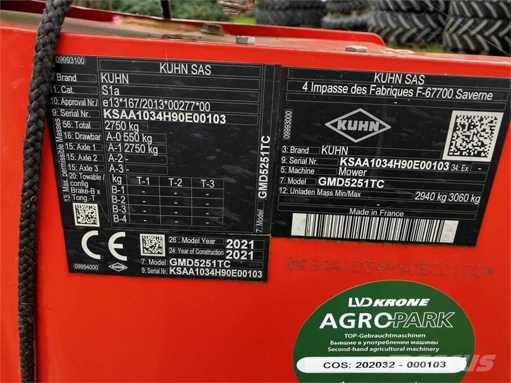 Kuhn GMD5251TC Kaszák