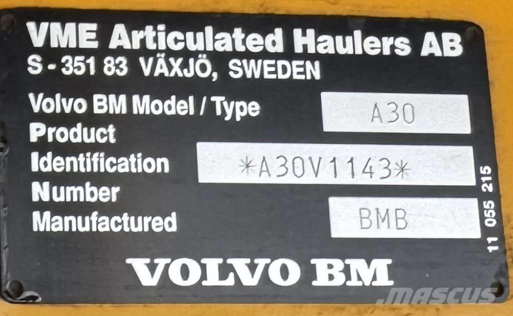Volvo A 30 Csuklósdömperek