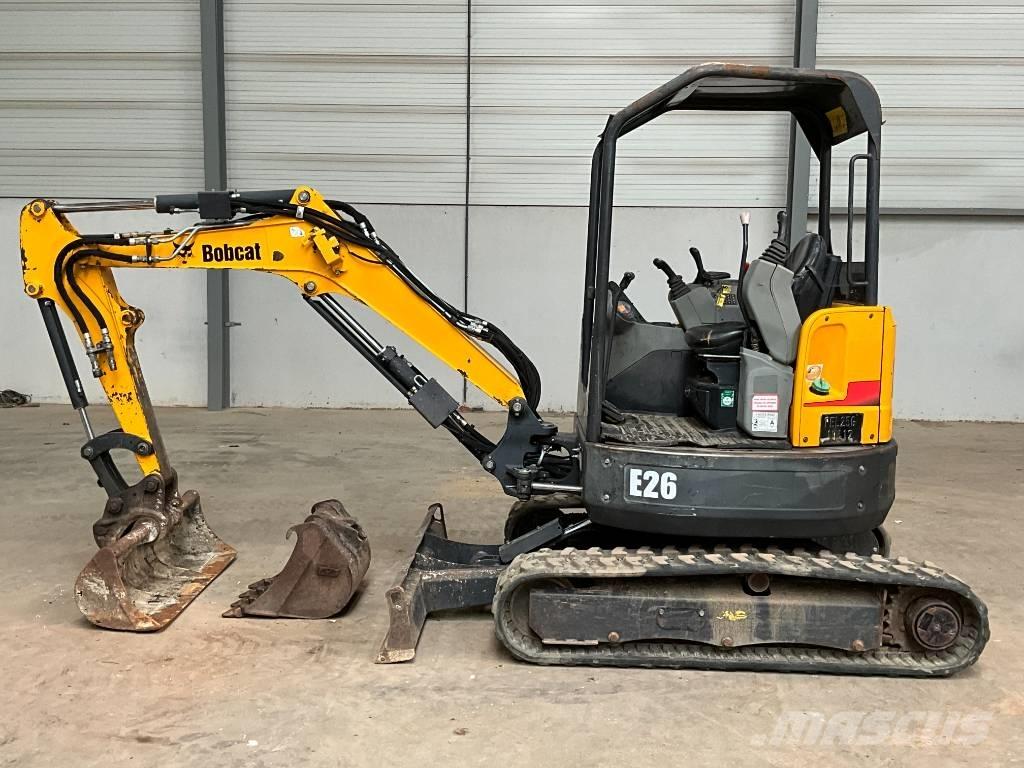 Bobcat E 26 EM Mini kotrók < 7t