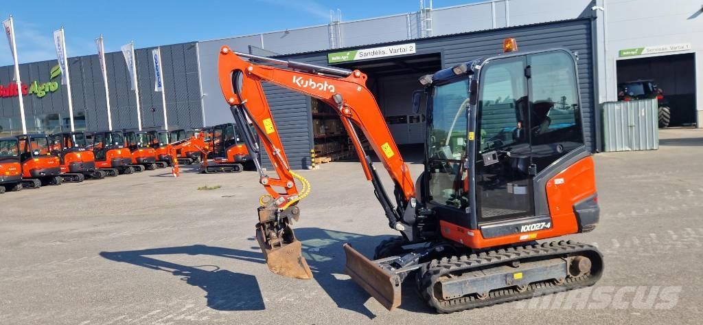 Kubota KX 027-4 Mini kotrók < 7t