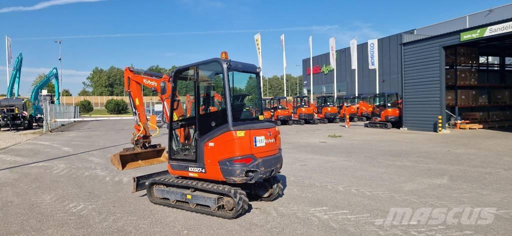 Kubota KX 027-4 Mini kotrók < 7t