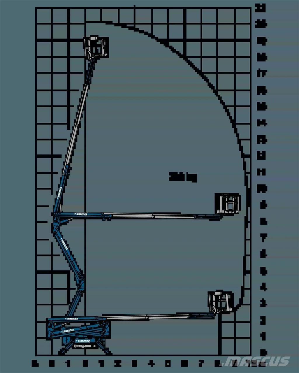 JLG X20J+ Ollós emelők
