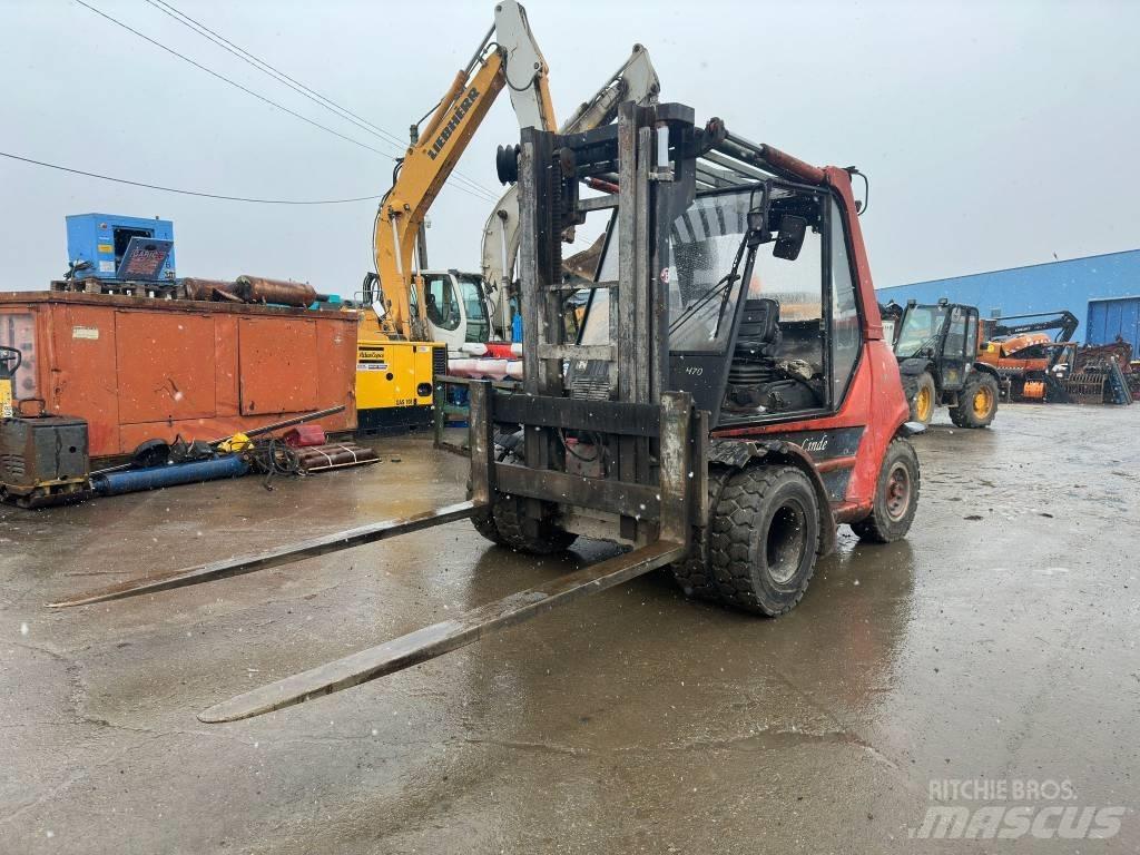 Linde H70D Dízel targoncák