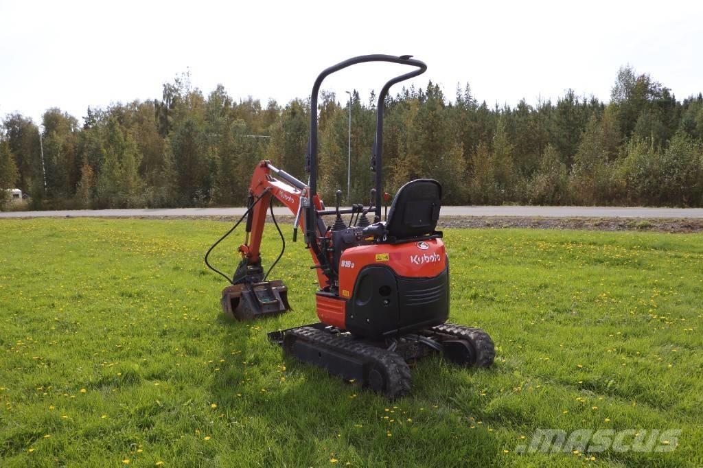 Kubota U10-3 Mini kotrók < 7t