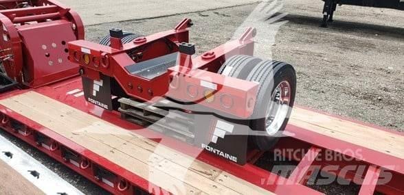 Fontaine FLIP AXLE Mélybölcsős félpótkocsik