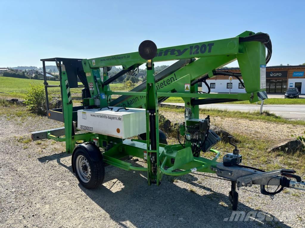 Niftylift 120 T Pótkocsira szerelt emelők és állványok