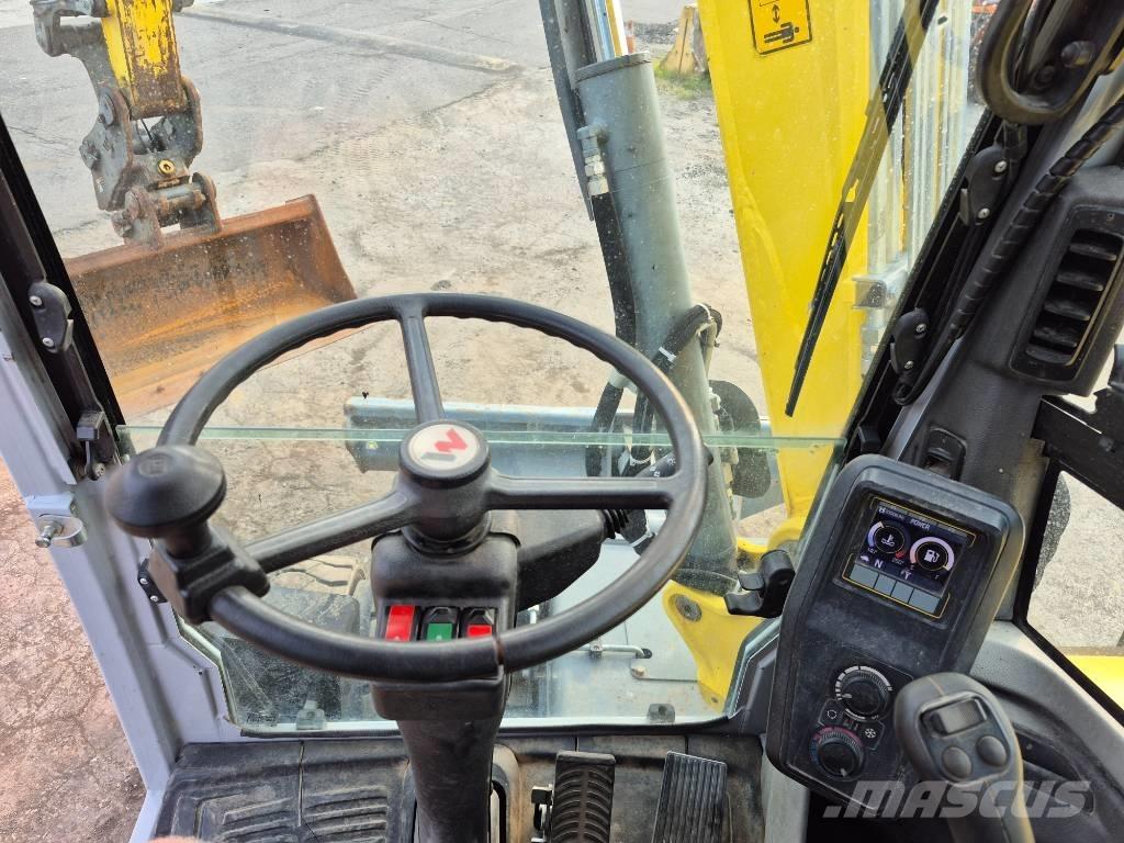 Wacker Neuson EW 100 Gumikerekes kotrók