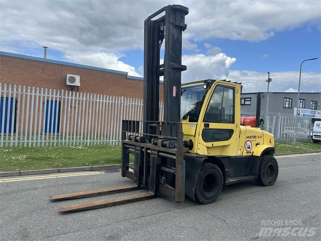 Hyster H8.0FT9 Gázüzemű targoncák