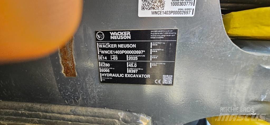 Wacker Neuson EZ 80 Közepes (midi) kotrók 7 t - 12 t