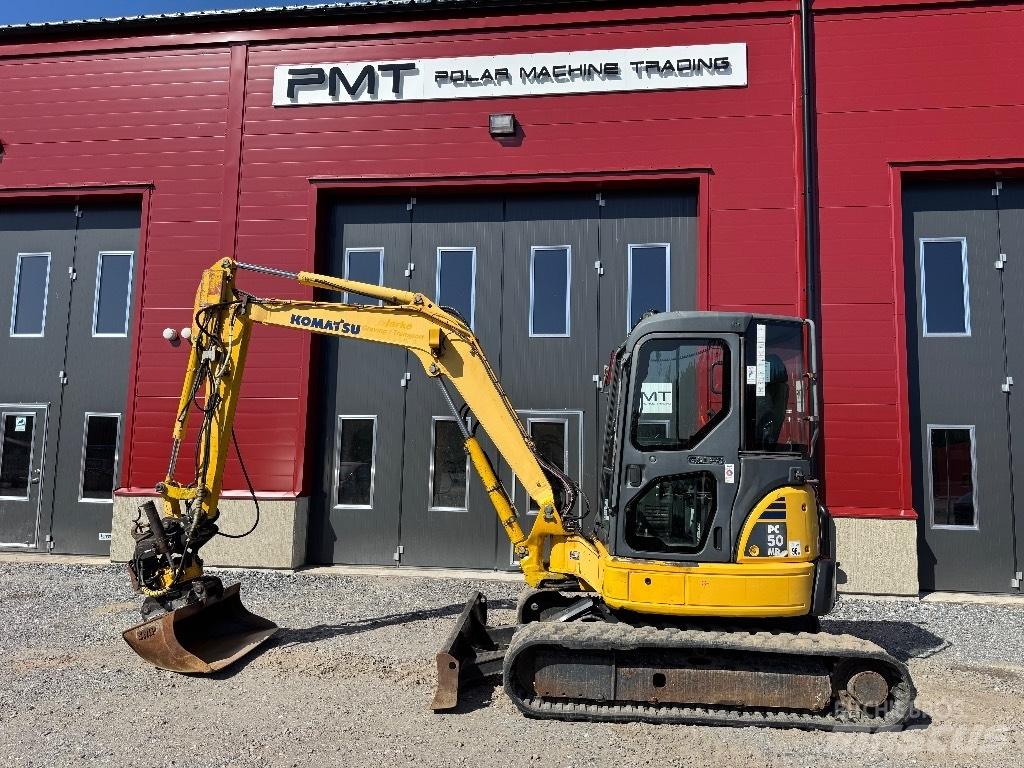 Komatsu PC 50 Mini kotrók < 7t