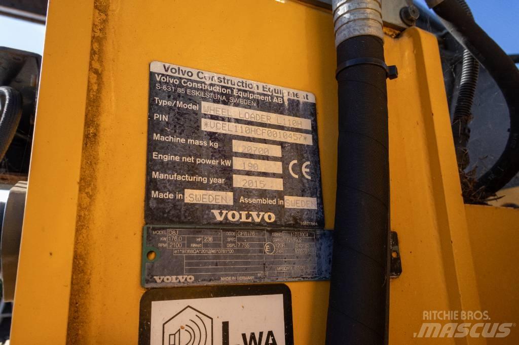 Volvo L110H Gumikerekes homlokrakodók