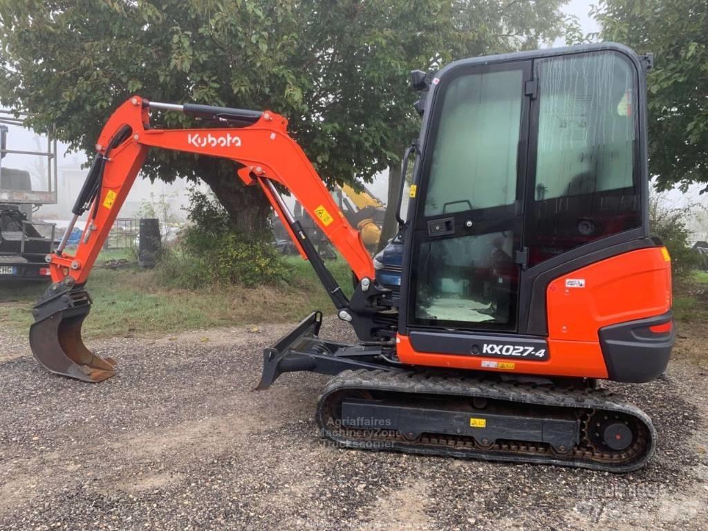 Kubota KX 027 Mini kotrók < 7t