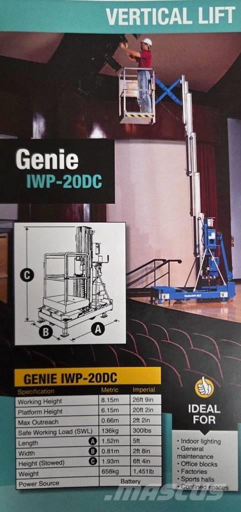 Genie IWP 20 S Személyemelők