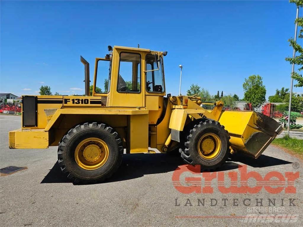 Faun F 1310 Gumikerekes homlokrakodók