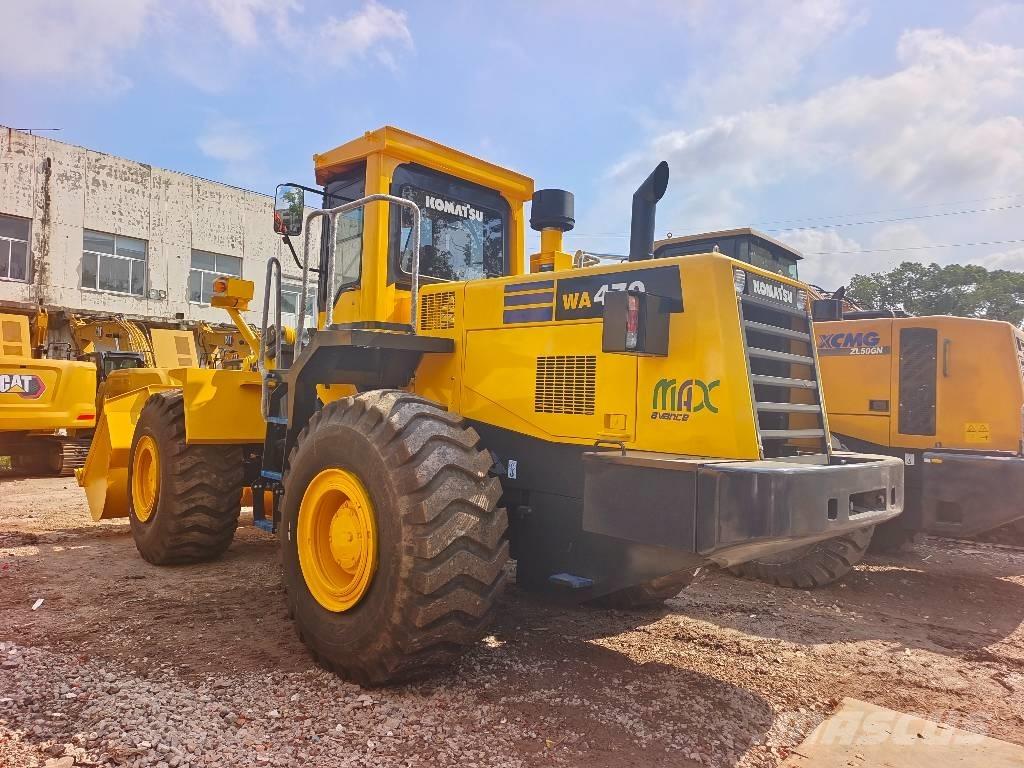Komatsu WA 470-3 Gumikerekes homlokrakodók
