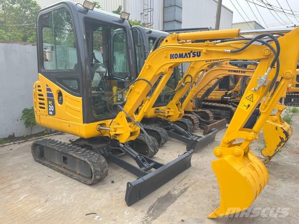 Komatsu PC 20 MR Mini kotrók < 7t